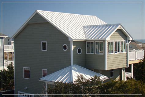 white metal roof colors